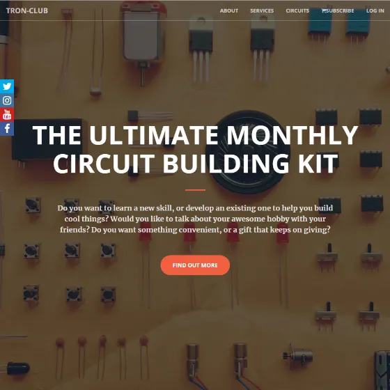 TronClub web site